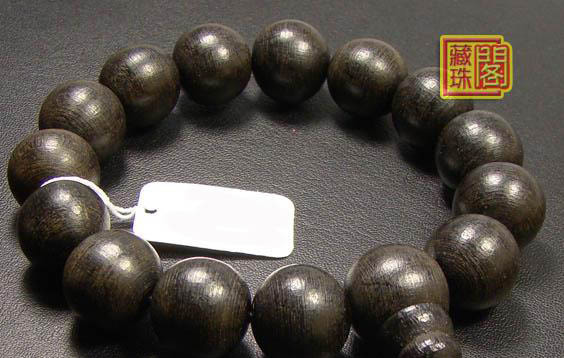 Vietnam Agarwood Tibetan Wrist Malas Buddhist Prayer Beads Bracelet